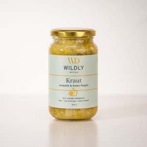 Kraut, Jalapeño & Green Pepper (New!)