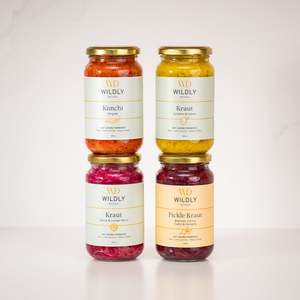 Mixed Kimchi & Kraut Pack (4 Pack)