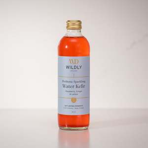 Water Kefir, Raspberry Lemon Ginger