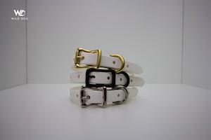 1 2 Collars: White 1/2" Collar