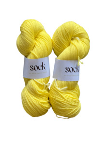 SOCK 4ply - yellow