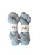 SOCK 4ply - grey/blue