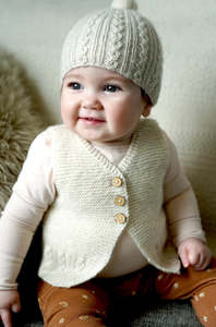 Lisafdesign: Millar Vest, Hat and Booties