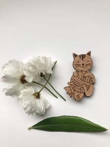 Farmyard Friends - Cat Pin