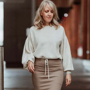 Purl Foundry - Gather Sleeve Sweater