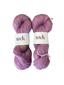 SOCK 4ply - mauve