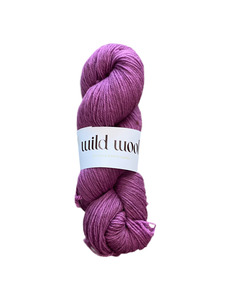 Dyed 100g Skeins: Wild Wool 4ply Peony