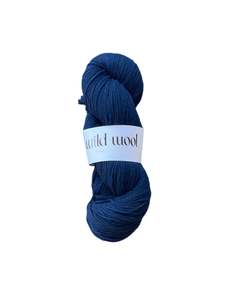 Arapawa Wool: Wild Wool 4ply Bluebird