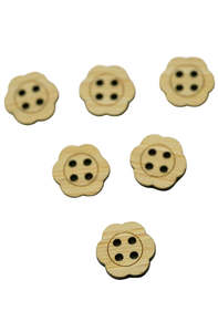 Buttons: Flora Bamboo Buttons - Small