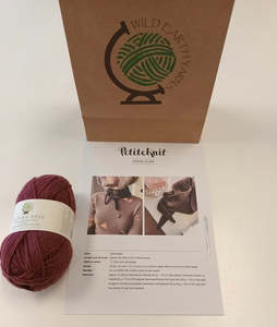 Alpine Polwarth Possum Ball Yarns: PetiteKnit - Sophie Scarf Kit - LARGE