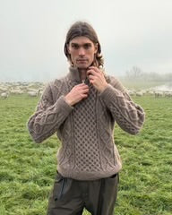 DAGMAR ZIPPER SWEATER MAN