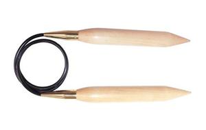 Knit Pro Circular Needles Cables: Knit Pro, Basix Birch, Fixed Circular Needles 150cm/20mm