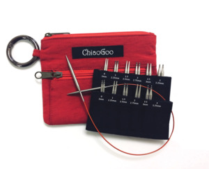 Chiaogoo Circular Needles And Accessories: Chiaogoo Twist Shortie Set (Mini) 2mm- 3.25mm