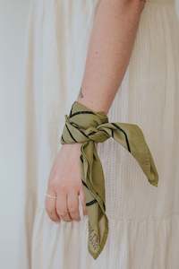 Helix Silk Scarf ~ Small