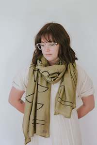 Scarves: Helix Silk Scarf ~ Large