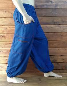 Piping Pants - Blue