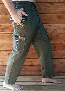 Men Unisex Pants: Long pants (not baggy)