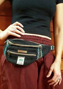 Hemp money/travel bag