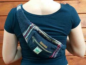 Hemp money/travel bag