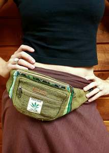 Hemp money/travel belt