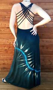 Strappy crossover dress (lightning)