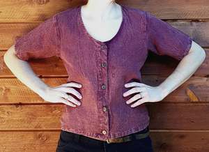 Relaxed buttons shirt