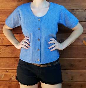 Relaxed buttons shirt