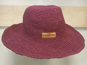 Hemp Hats: Hand made Crochet hemp hat