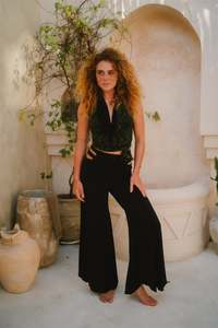 Feminine Pants Season 25 26: Panthera Pants Forest Green