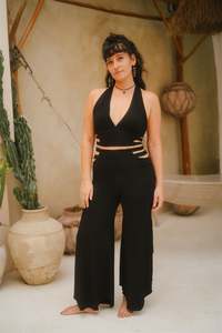 Feminine Pants Season 25 26: Panthera Pants Black