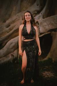 Panthera Top Dark Green Serpent