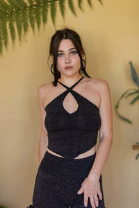 Arabika: Jungle Heat Yoga Shorts & Viper Cut Top