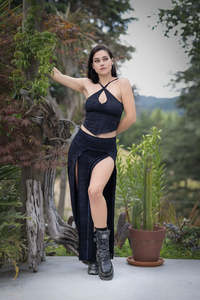 Tribal Trance Skirt & Viper cut top