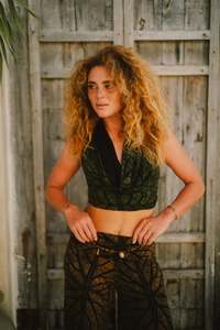 Cobra Hood Top Green Leaf