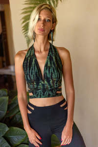 Panthera Top Light Green Serpent