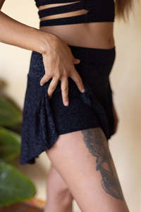 Zumba Skort Dark Grey Arabika