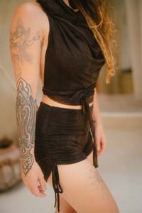 Cobra Hood & Jungle Heat Shorts Rustic Brown