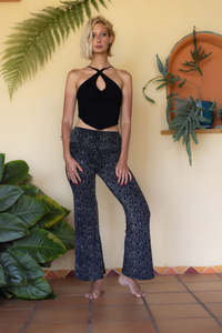Feminine Pants Season 25 26: Wild-Flare Silver SacGrid