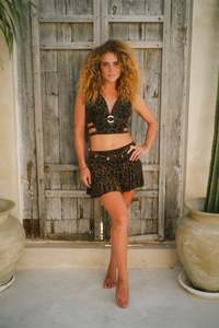 Skirts: Zumba Skort Leopard