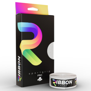 Ribbon CORK Hockey Stick Grip - White