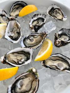 Half-Shell Te Kouma Oysters (6 doz)