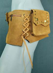 Goa Belt Bag - Coffee Suede