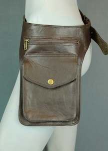 Market Belt Bag - Brown