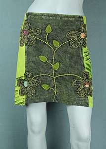 Applique Flower Skirt
