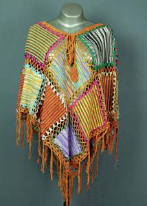 Crochet Patchwork Poncho