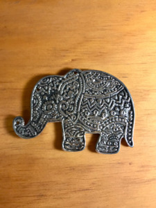 Indian Elephant Incense Holder