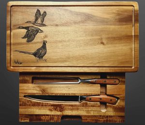 Products: Carving Board Gamebirds – Wild Gear NZ