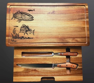 Products: Carving Board Snapper Kingfish – Wild Gear NZ