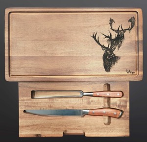 Carving Board Stag Double – Wild Gear NZ