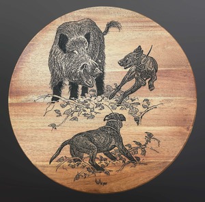Products: Lazy Susan Bailed Boar – Wild Gear NZ